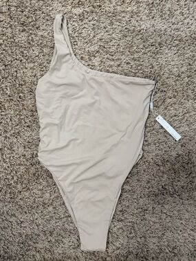 NWT Myra Swim Rhoads One-Shoulder One-Piece Swimsuit - Med